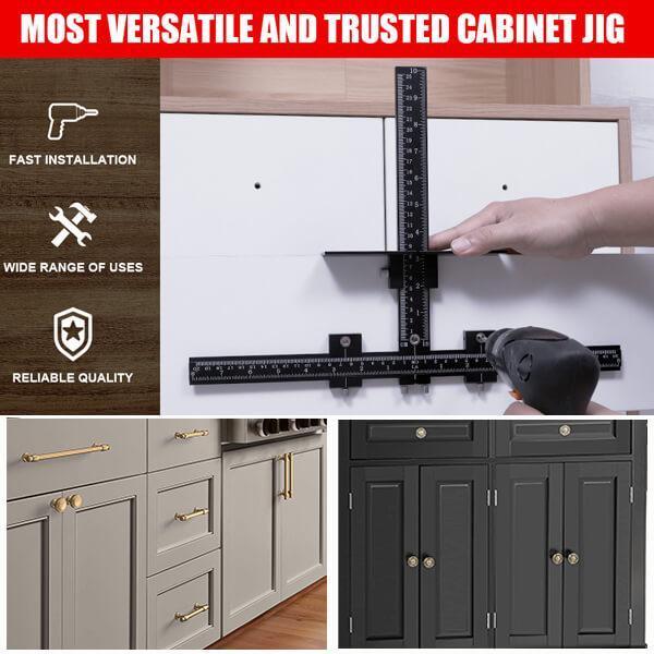 Levoite Pro Cabinet Handle Jig Adjustable Drill Guide levoite