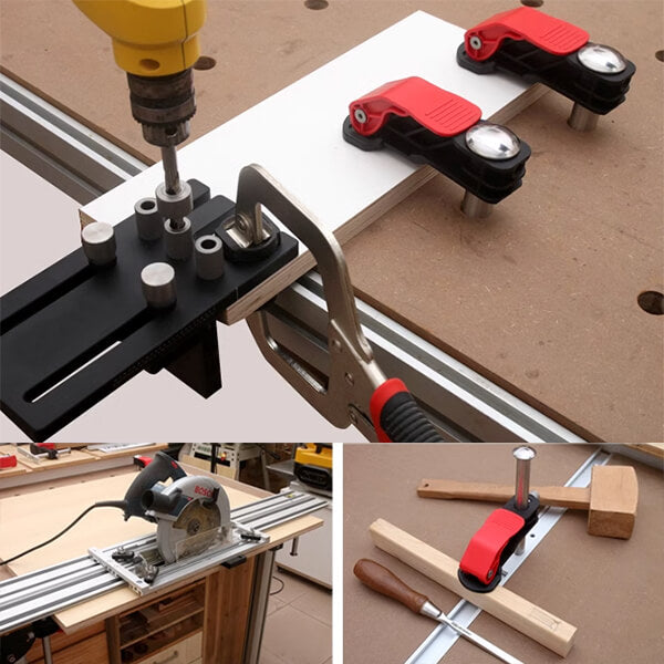 Levoite™ Workbench MFT Table Hold Down Clamp for Woodworking