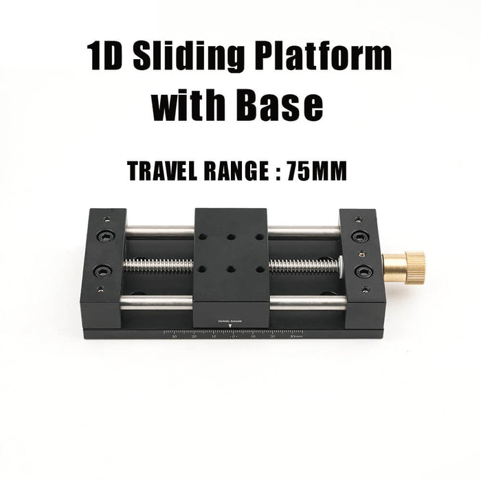 Levoite X-Axis Platform Sliding Table Fine‑Tuning Linear Stage Precision Sliding Table Manual Translation Displacement Station