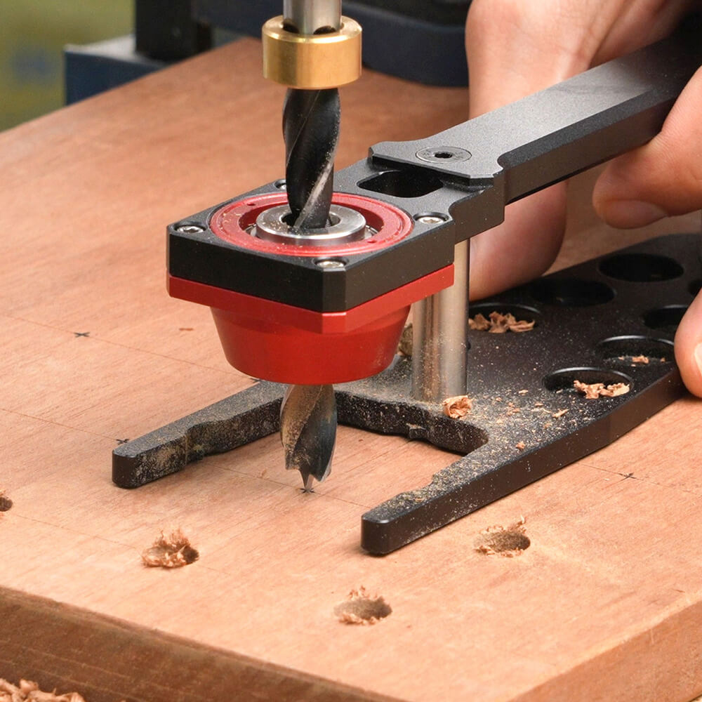Levoite Woodworking 6 8 10 mm Drill Guide Jig