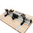 Woodworking Router Table Fence System with Sliding Brackets Bit Guard