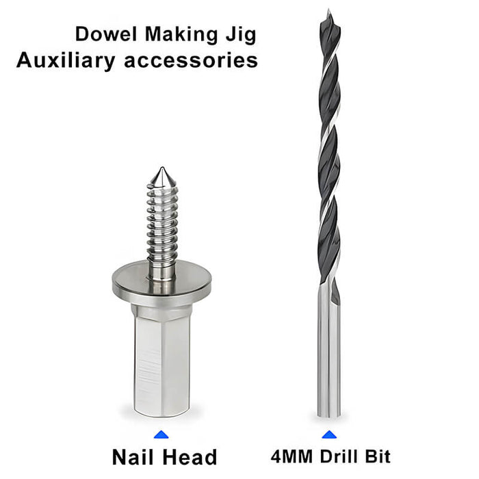 Levoite™ Dowel Making Jig - 8 Holes -Metric