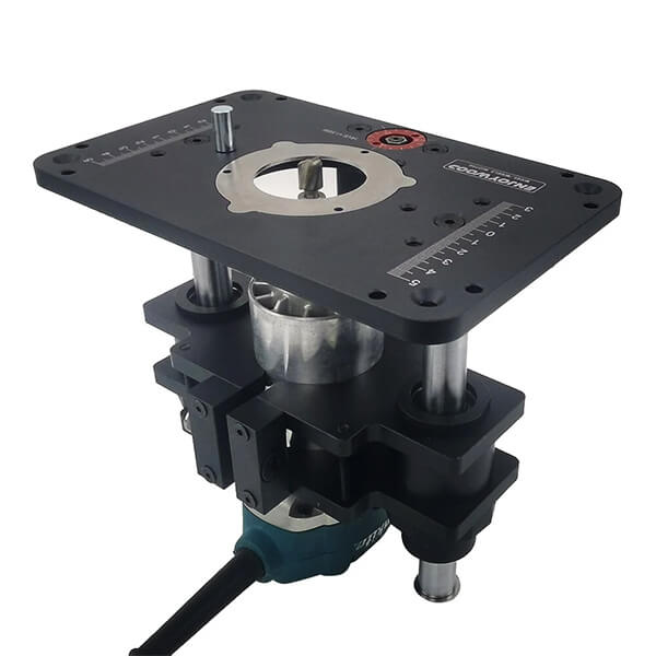 Precision Router Lift for Router Table Set Up Lift with Router Plate ...