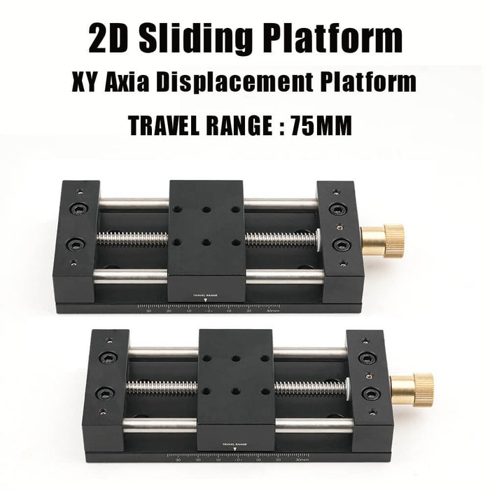 Levoite X-Axis Platform Sliding Table Fine‑Tuning Linear Stage Precision Sliding Table Manual Translation Displacement Station