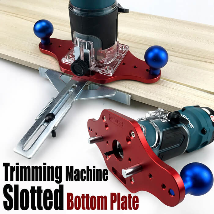 Levoite™ Compact Router Base with Handles for Electric Trimming Wood Milling Engraving 