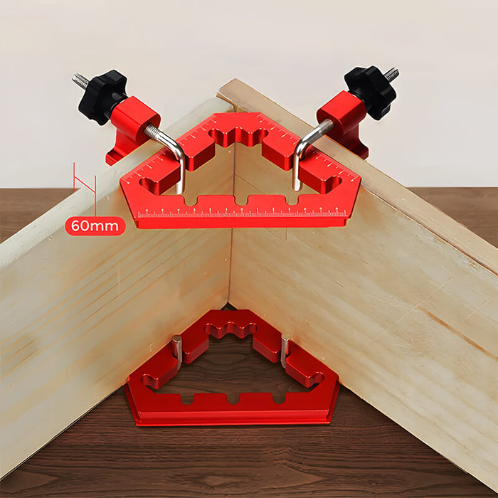 Levoite Woodworking Corner Clamp Clamping Square Positioning Assembly Squares