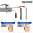 Levoite Drawer Front Installation Clamps Mounting Tool Drawer Face Clamp Drawer Front Panel Installation Clamp