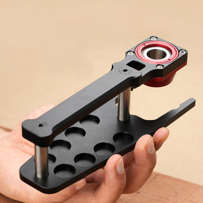 Levoite Woodworking 6 8 10 mm Drill Guide Jig