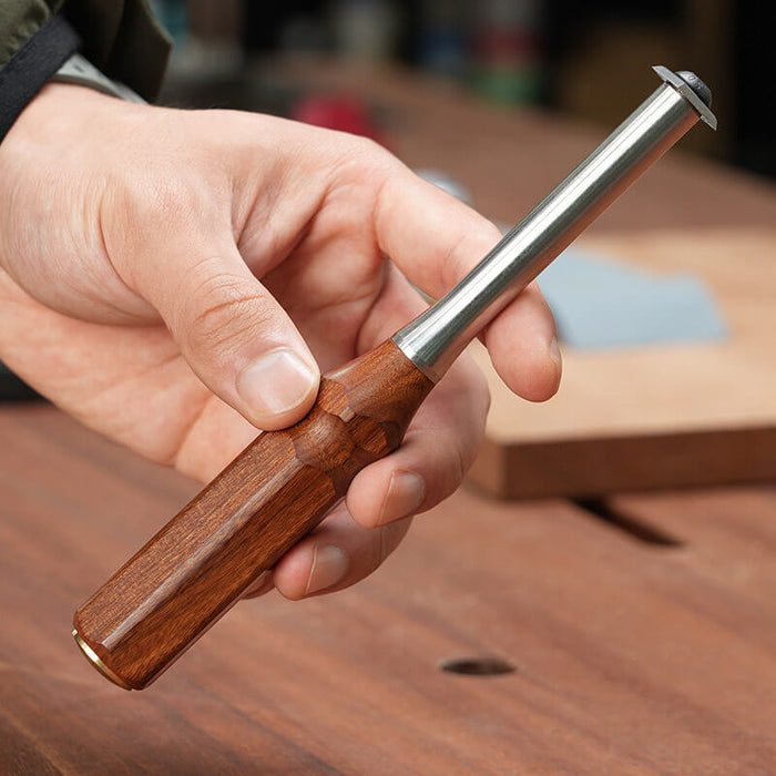Levoite™ Mini Carbide Scraper with Wooden Handle