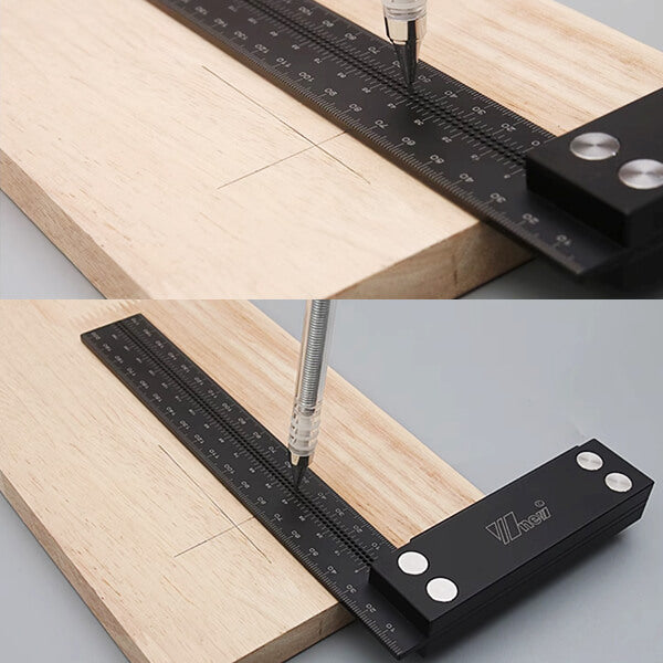 Using A Try Square Precision Carpenters Square Try Square for Woodworking Measuring and ...