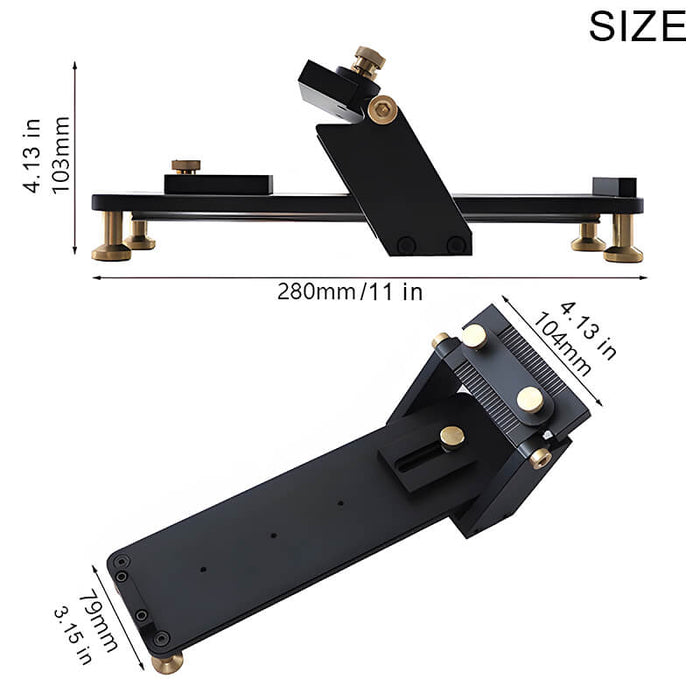 Levoite™ Honing Guide for Chisels and Plane irons Blades Sharpening Jig Guide