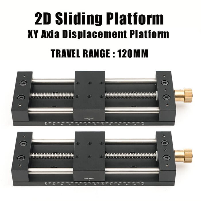 Levoite X-Axis Platform Sliding Table Fine‑Tuning Linear Stage Precision Sliding Table Manual Translation Displacement Station