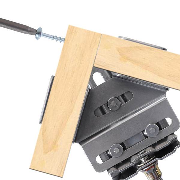 Right Angle Clamp,90 Degree Corner Clamp with Adjustable Double Handle  Corner Clamp for Woodworking the Working of Framing Drilling Welding  Doweling