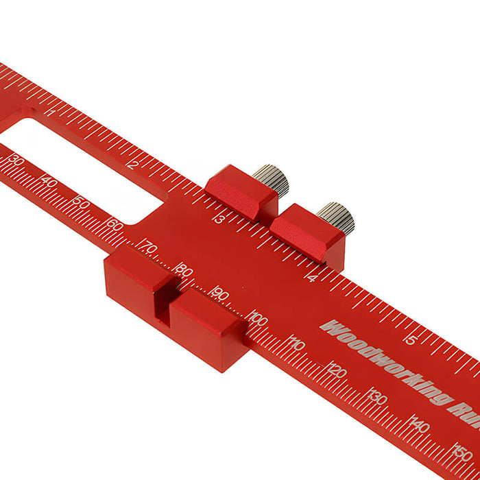 Levoite™ Precision Woodworking Pocket Ruler Set