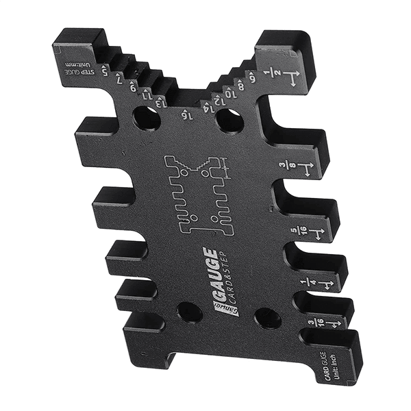 Precision Step Depth Height Gauge for Router and Table Saw — levoite