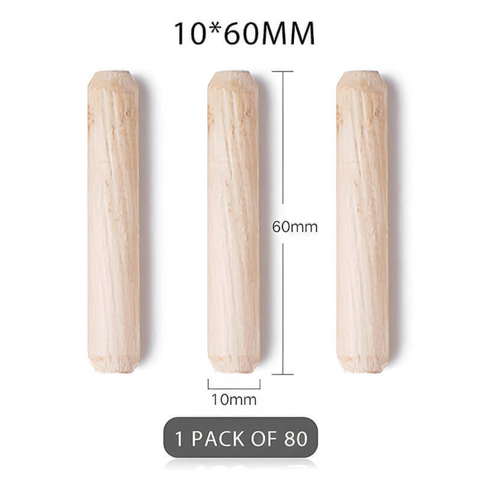 Levoite Wood Dowel Pins - Various Sizes