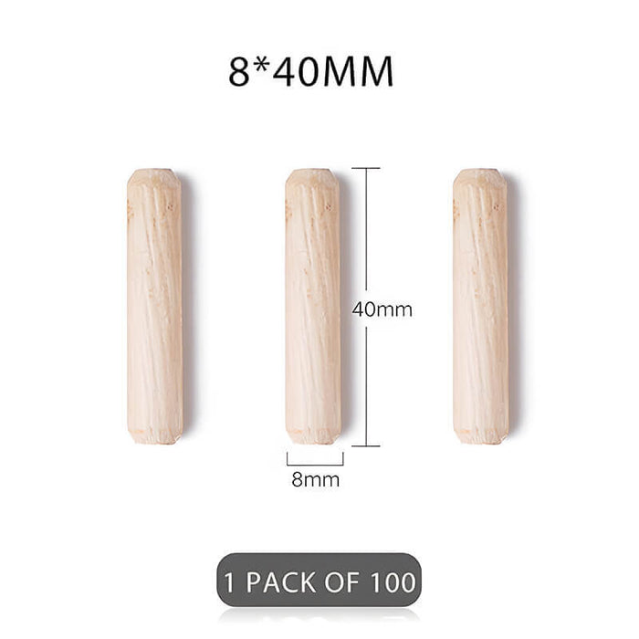 Levoite Wood Dowel Pins - Various Sizes