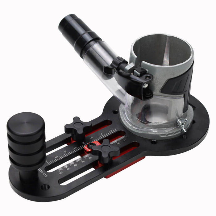 Levoite™ Compact/Trim Router Base Plate with Handles Compact Router Plunge Base