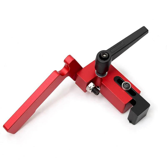 thumbnail image 2 of T-Track Flip Stop Block / Chute Limiter Kit For Woodworking - Square Handle 2 of 14