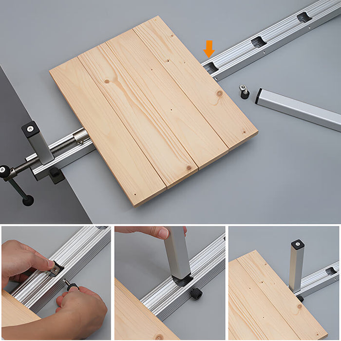 Panel Gluing Rack Levoite™ Panel Gluing Clamps, Panel Glue-Up Clamps, Woodworking — levoite