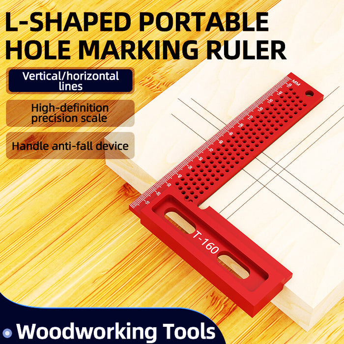 Levoite™ Precision Woodworking Carpenter Square Framing Square for Measuring and Marking