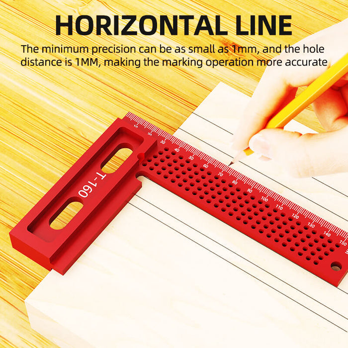 Levoite™ Precision Woodworking Carpenter Square Framing Square for Measuring and Marking