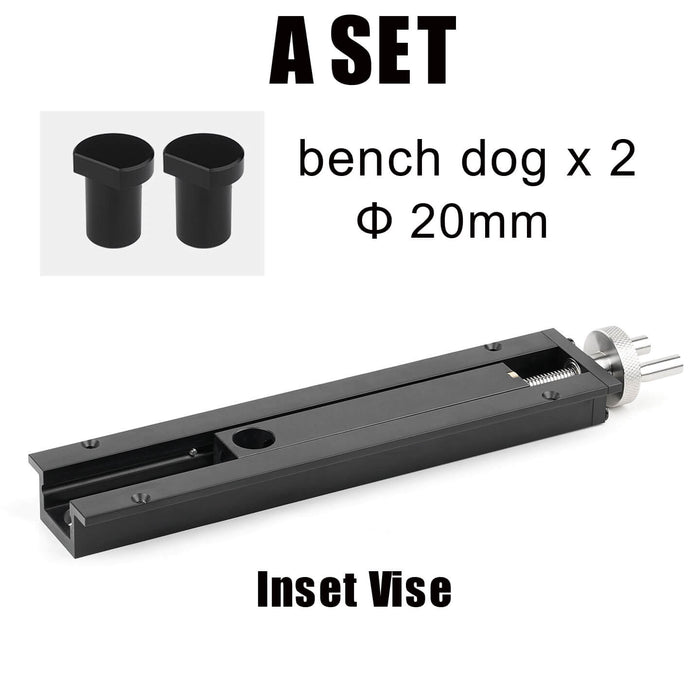 Levoite™ Inset Vise Inset Tail Vise for Woodworking
