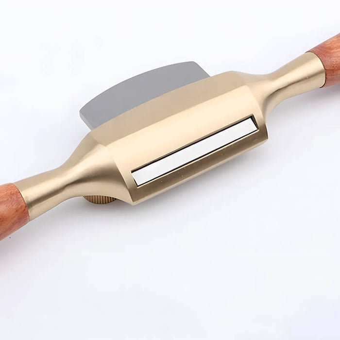 Luban® Spokeshave Brass - Rount Sole  & Flat Spokeshave