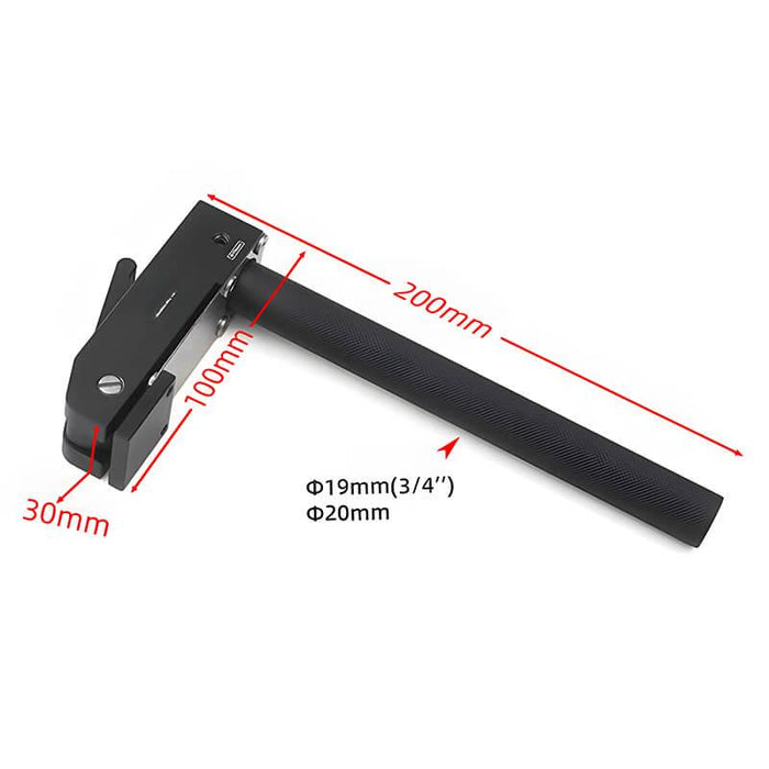 Bench Dog Clamp – 20mm Base Self-Aligning Hold Down Clamp With Ratchet Mechanism, Alloy Steel, For Woodworking And Grinding