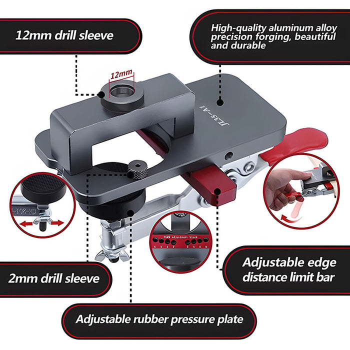 Levoite™ Concealed Hinge Jig Cabinet Hinge Jig Blum Hinge Template