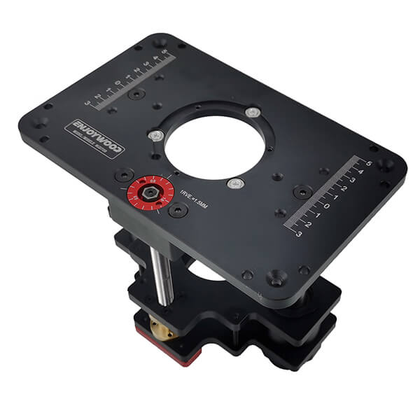 Precision Router Lift for Router Table Set Up Lift with Router Plate ...