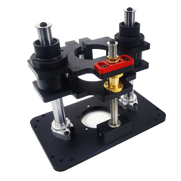 Precision Router Lift for Router Table Set Up