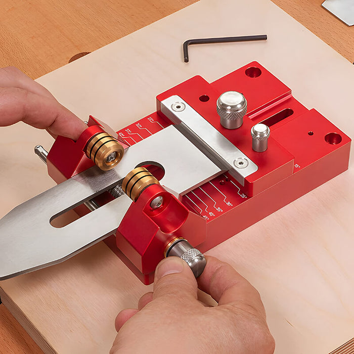 Levoite™Sharpening System Honing Guide for Chisel and Plane Irons