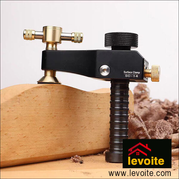 Levoite Surface Clamp Bench Dog Hold Down Clamp for Woodworking