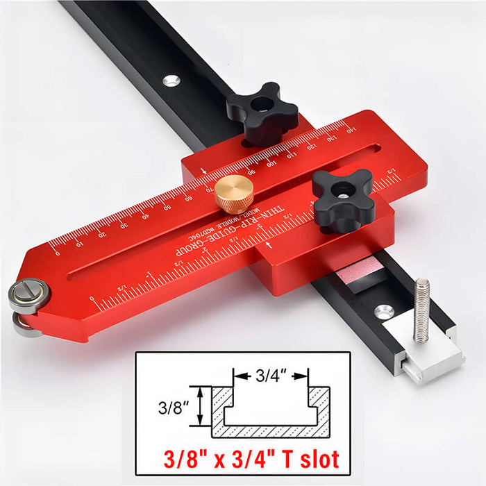 Levoite™ Precision Thin Rip Guide Table saw Jig