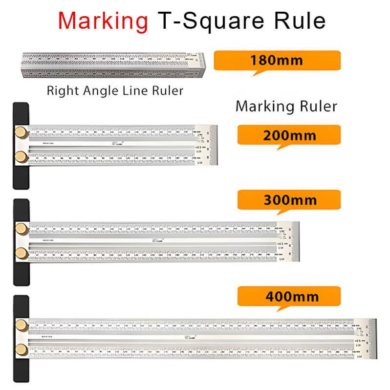 Levoite Precision T Square Marking T Rule Scribing Line Ruler with ...