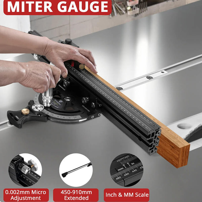 Levoite Precision Best Miter Gauge for Table Saw