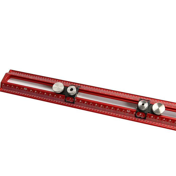 Levoite Precision Woodworking T-Square Drilling Positioning Ruler MT-2465