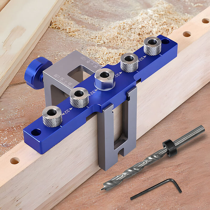 Levoite Self Centering Doweling Jig Drilling Guide Bushings Set