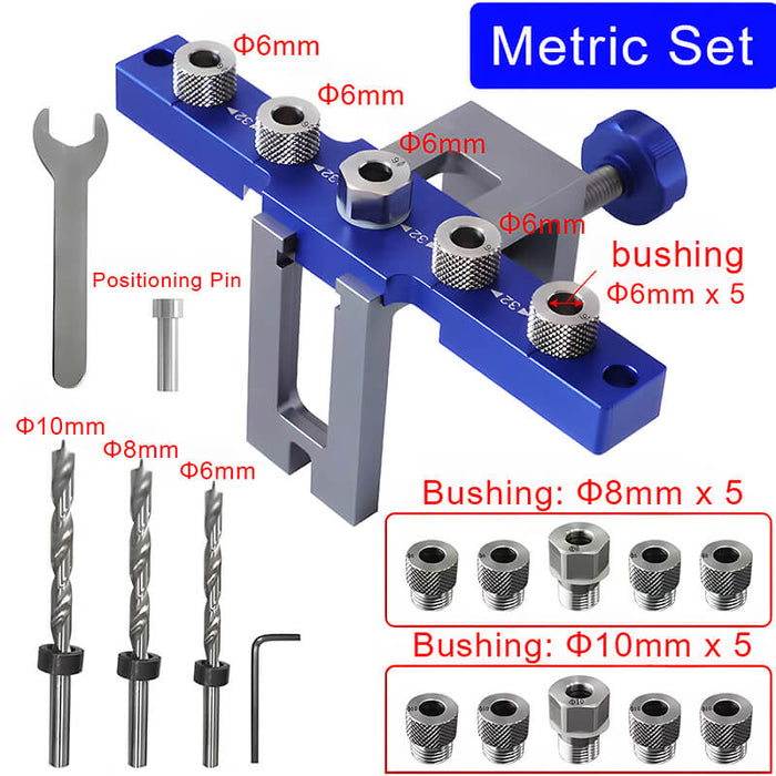 Levoite Self Centering Dowel Jig Metric