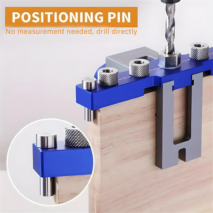 Levoite Self Centering Doweling Jig Drilling Guide Bushings Set