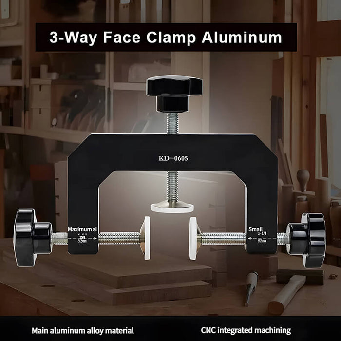 Levoite™ 3-Way Face Clamp Edging Clamp for Woodworking