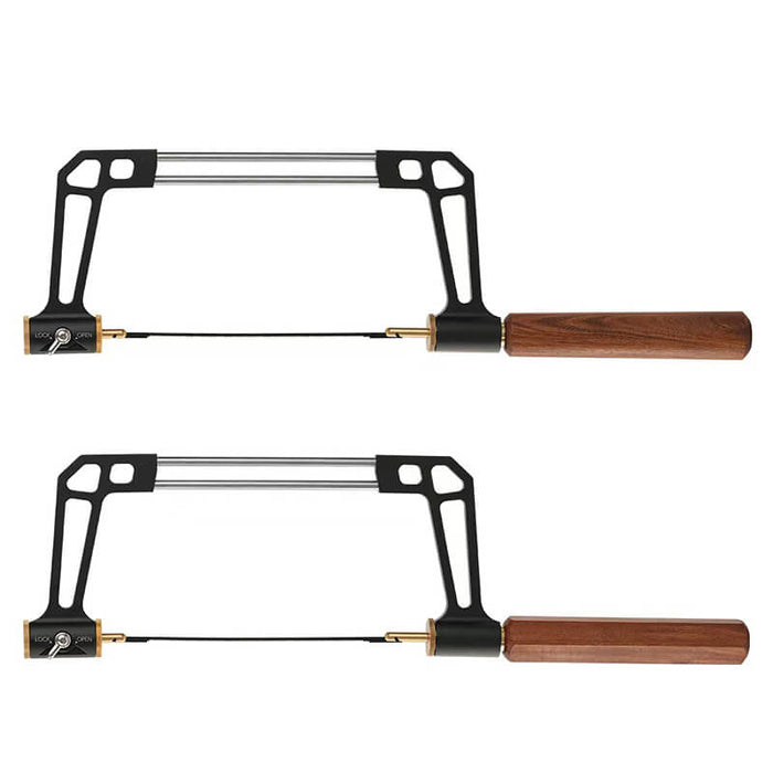 Levoite™ Coping Saw with Wood Handle and High Speed ​​Steel Saw Blades