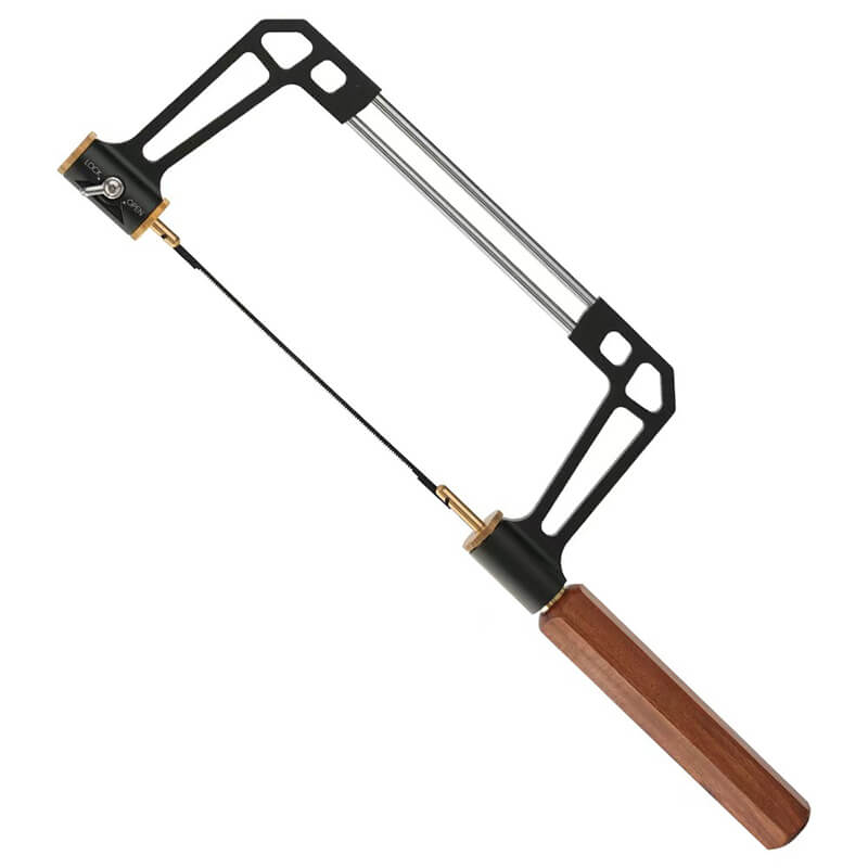 Levoite™ Coping Saw with Wood Handle and High Speed ​​Steel Saw Blades