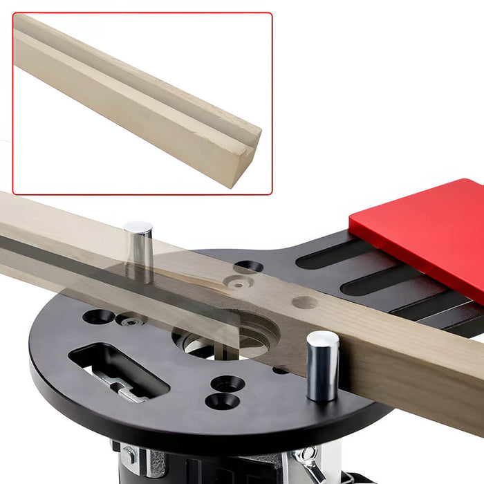 Levoite™ Compact/Trim Router Base Plate with Handles Compact Router Plunge Base