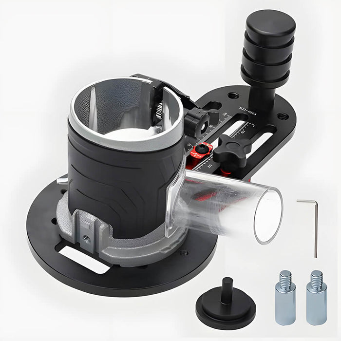 Levoite™ Compact/Trim Router Base Plate with Handles Compact Router Plunge Base