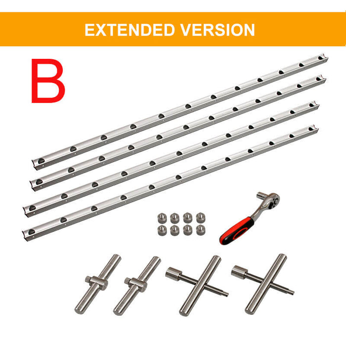 Levoite™ Panel Glue-Up Clamps Wood Panel Clamps Panel Gluing Clamps for Woodworking