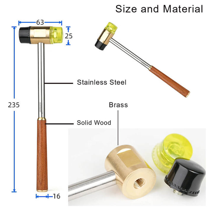 Levoite Professional Versatile Woodworking Hammer