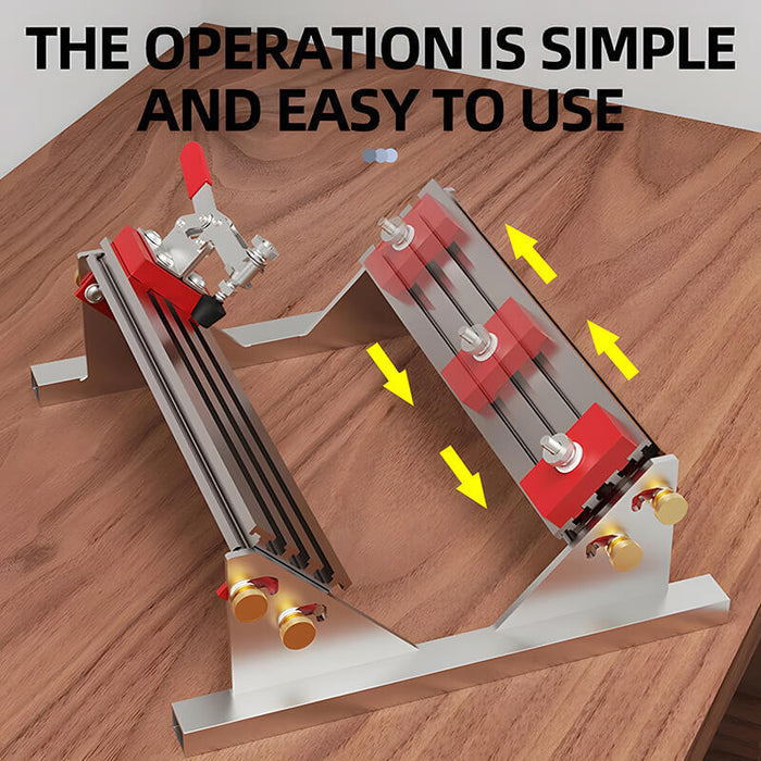 Levoite Precision Adjustable Spline Jig for Table Saw & Router Table