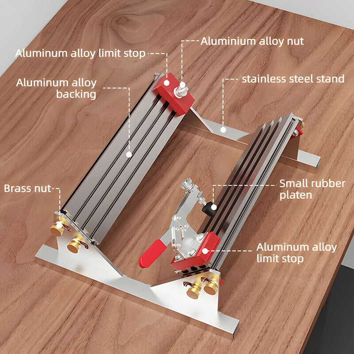 Spline Router Precision Adjustable Spline Jig for Table Saw & Router Table — levoite